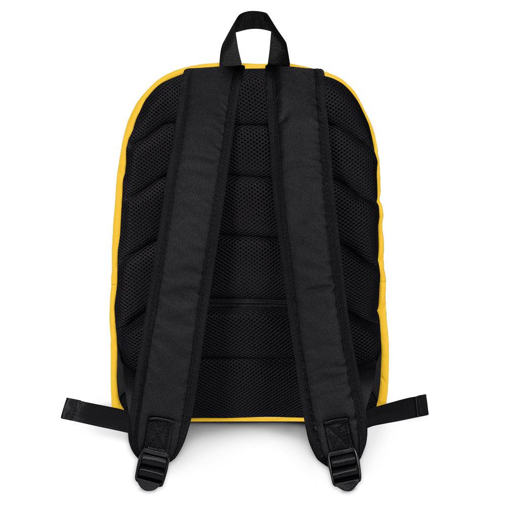 Backpack Zip Logo 1 Yellow W F GIO JACK