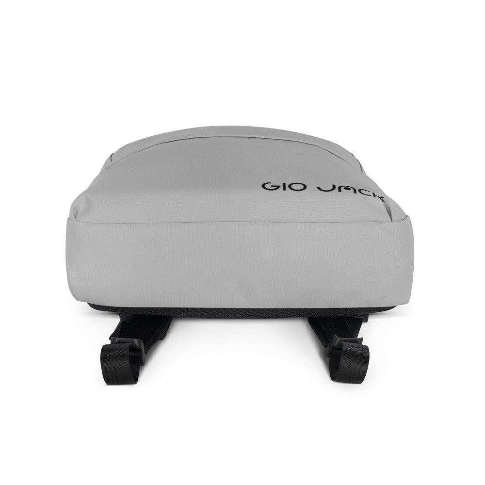 Backpack Zip Logo 1 Silver B F GIO JACK