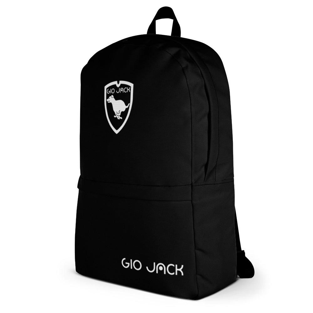 Backpack Zip Logo 1 W F GIO JACK