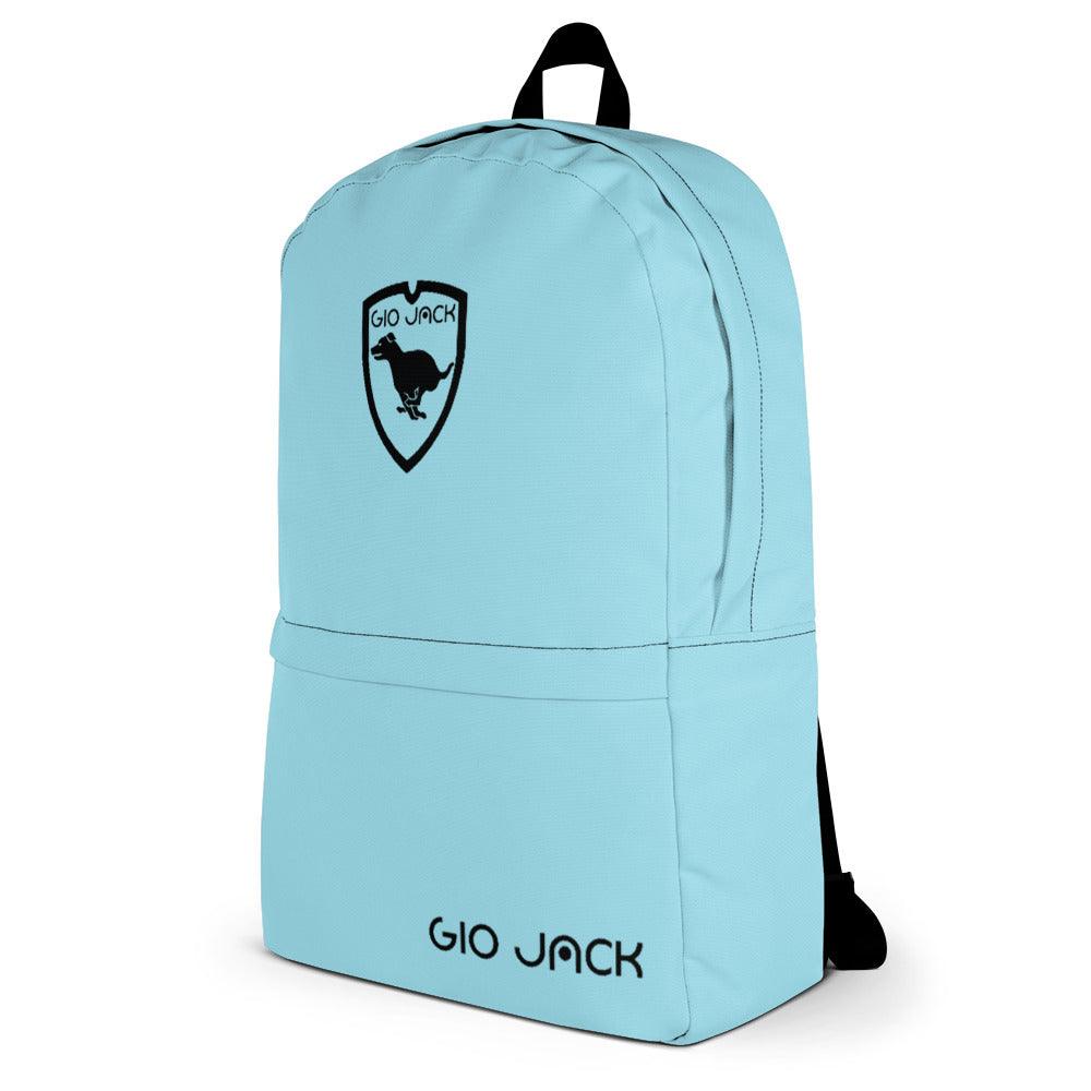 Backpack Zip Logo 1 Blizzard Blue B F GIO JACK