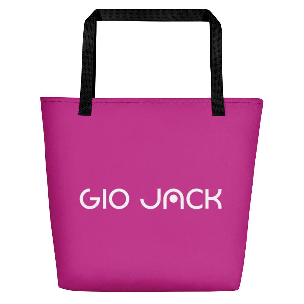 Beach Bag Logs Purple W FRI GIO JACK