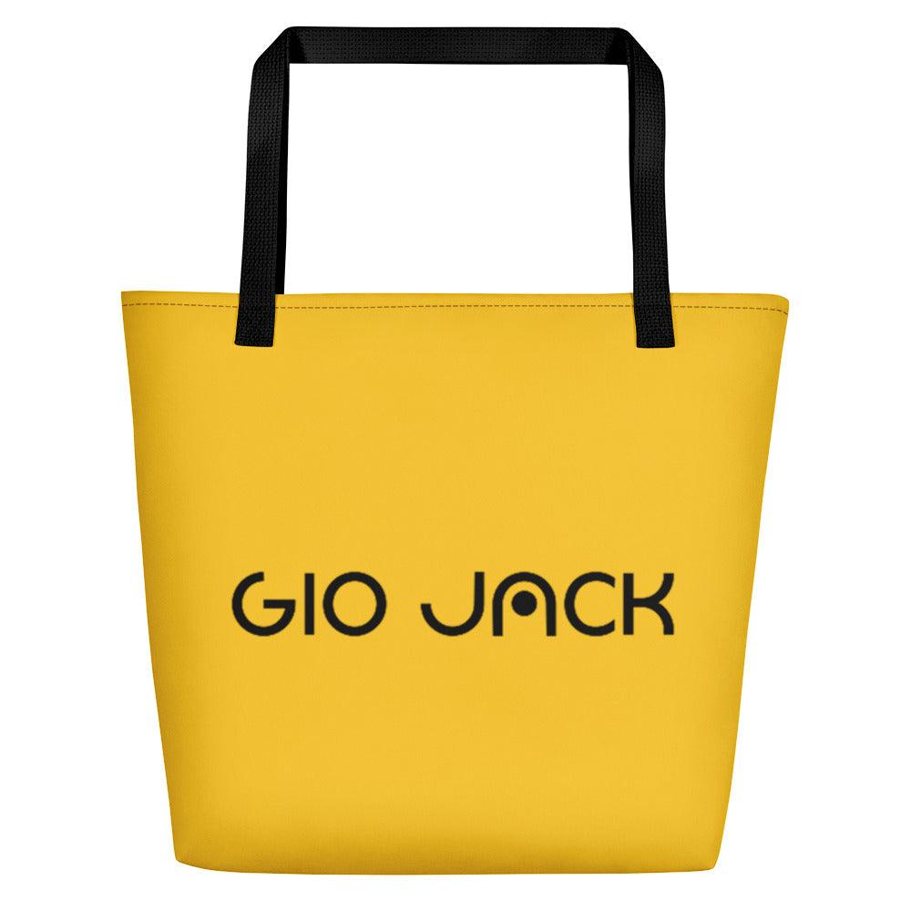 Beach Bag Logs Yellow B FRI GIO JACK