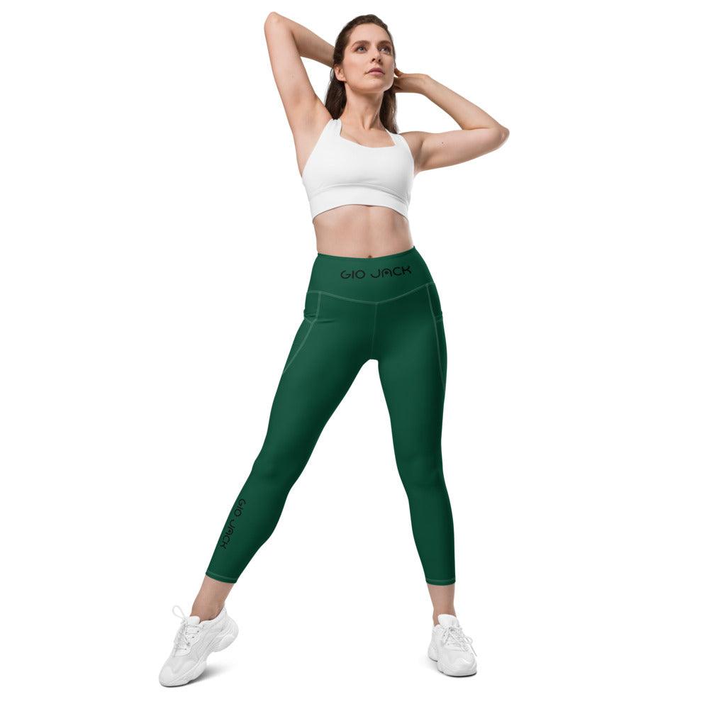Leggins with pockets Logs 1 British Racing Green B FR GIO JACK