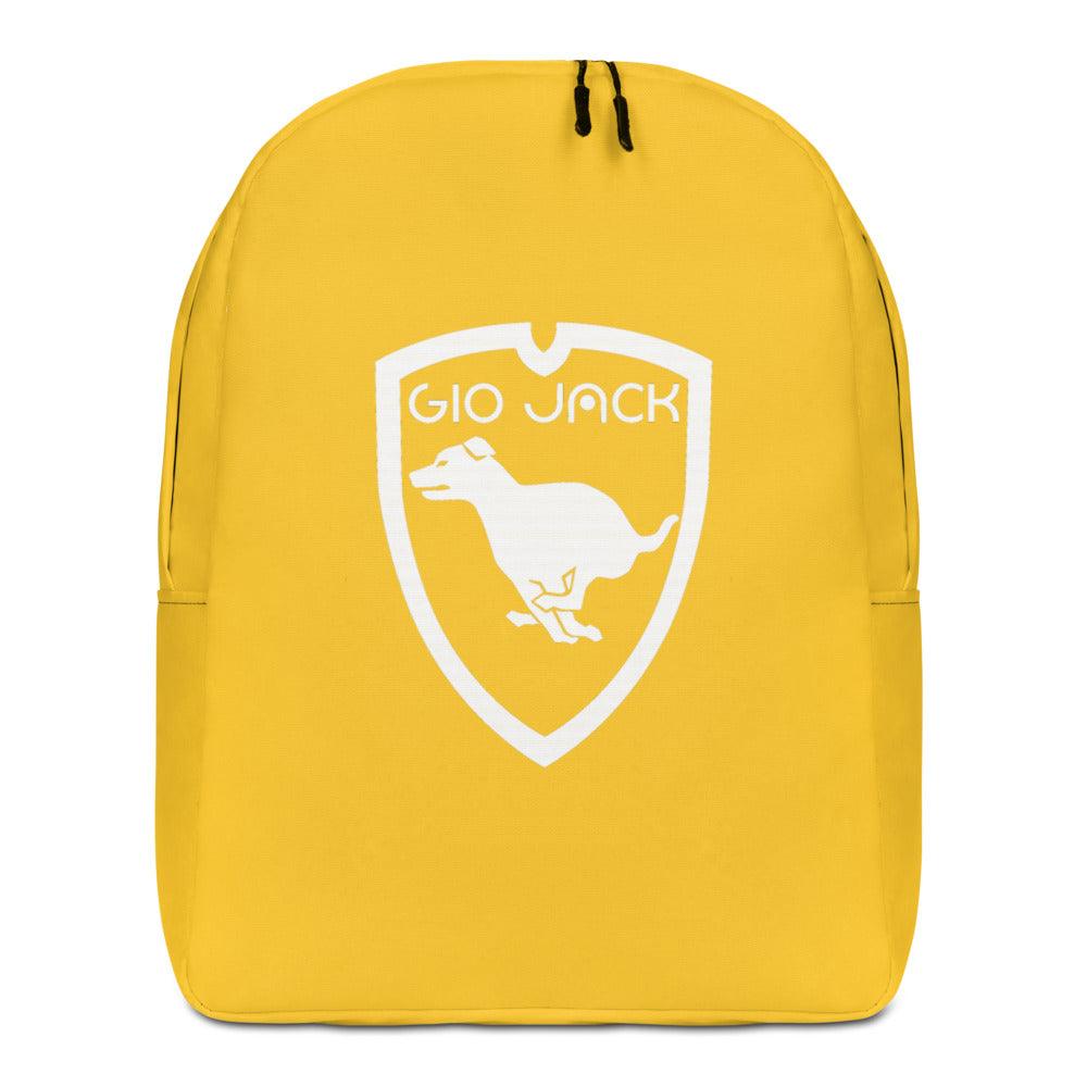 Backpack Logo 1 Yellow W F GIO JACK