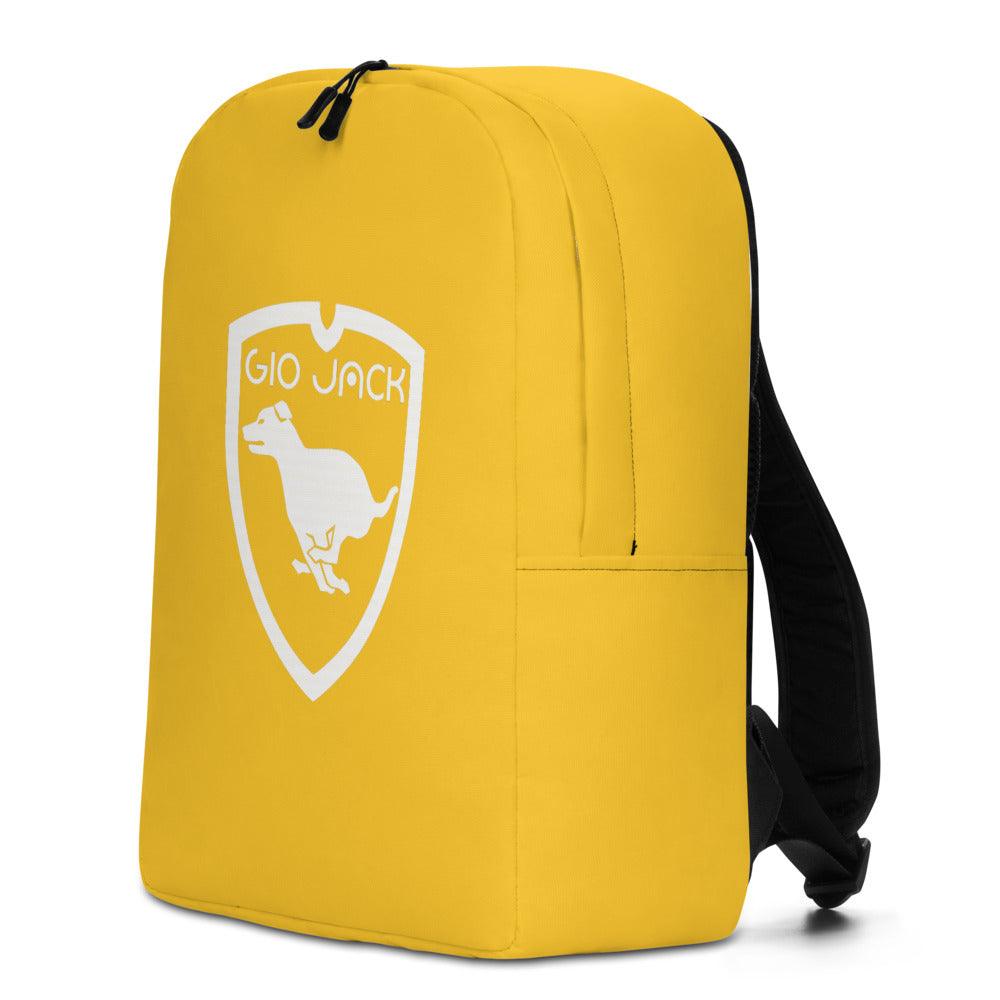 Backpack Logo 1 Yellow W F GIO JACK
