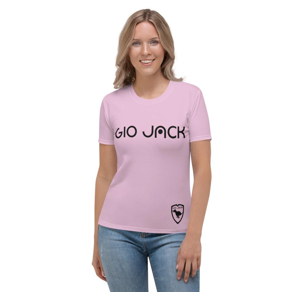 T-shirt Logs plus Pink B F GIO JACK
