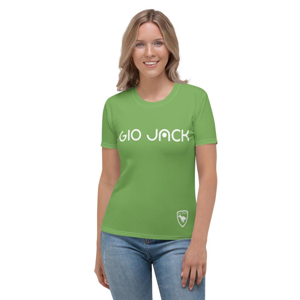 T-shirt Logs plus Green W F GIO JACK