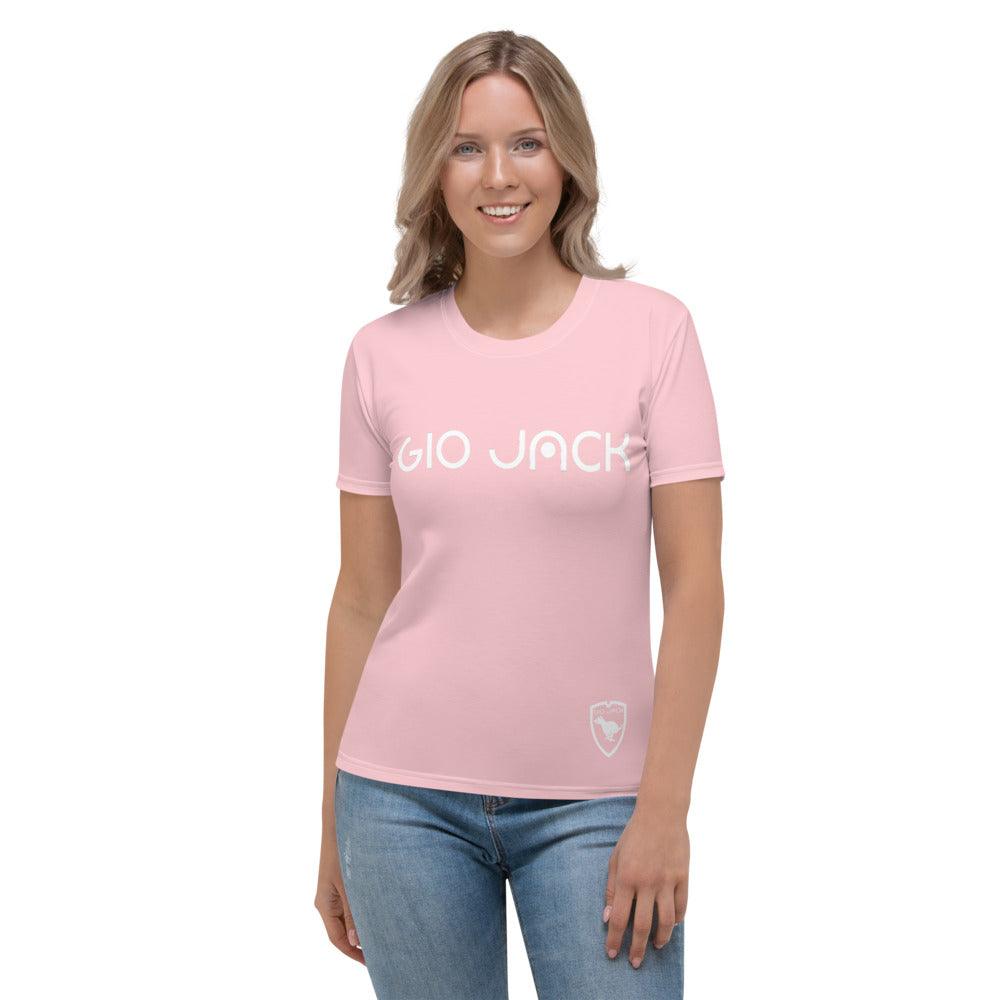T-shirt Logs plus Pink W F GIO JACK
