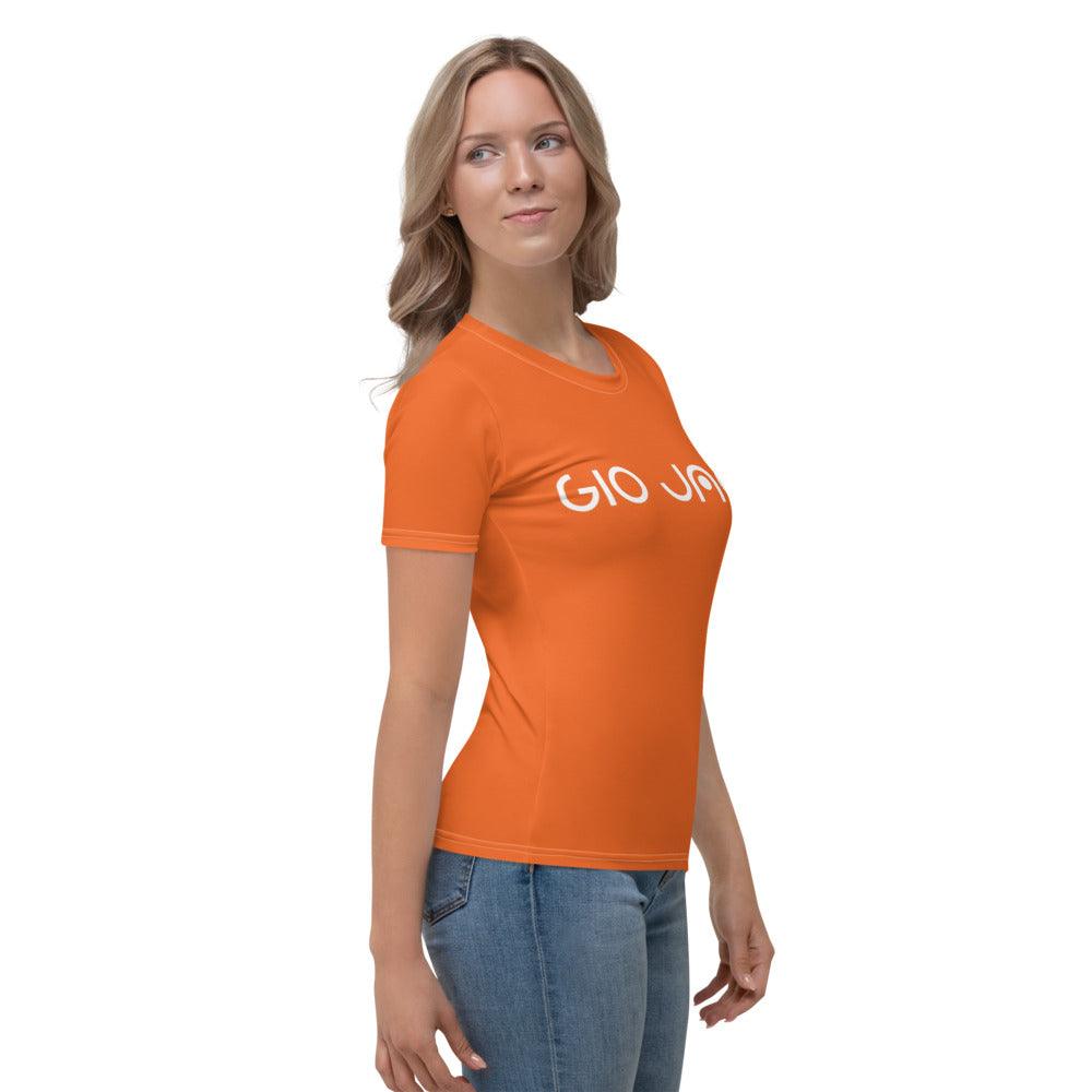 T-shirt Logs plus Orange W F GIO JACK