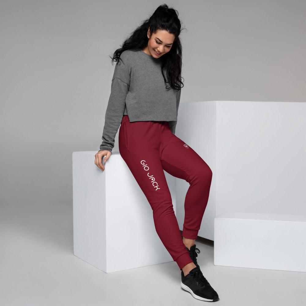 Women's Joggers Logs V Bordeaux W F GIO JACK