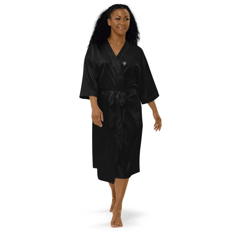 Satin robe Wom Logo 1 W F GIO JACK