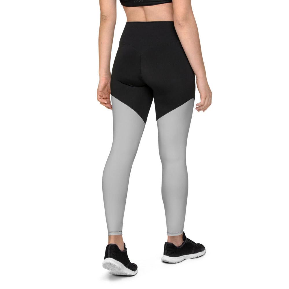 Sports Leggings Logs Silver B FR GIO JACK