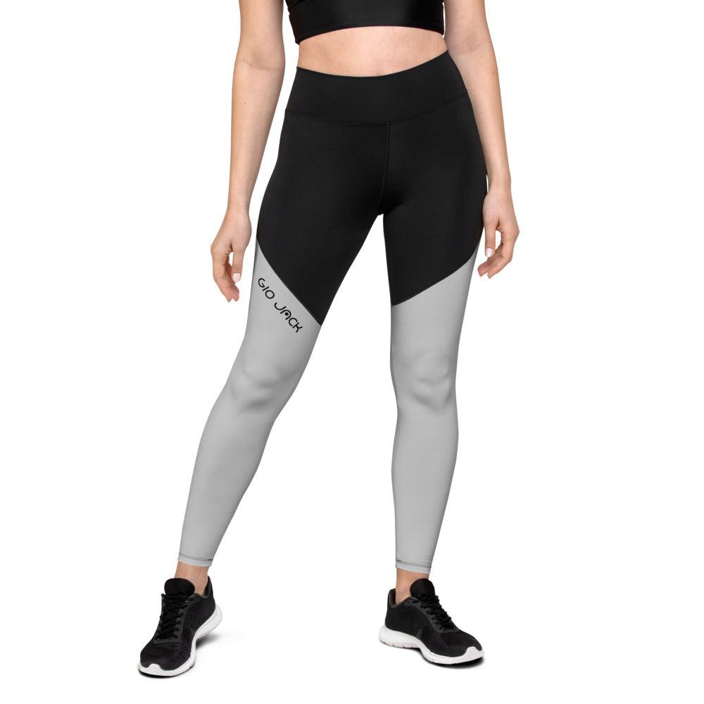 Sports Leggings Logs Silver B FR GIO JACK