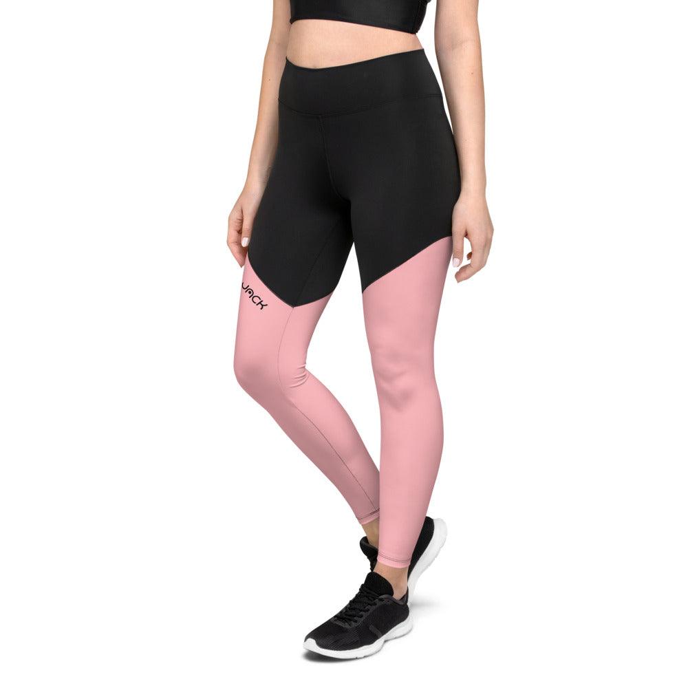 Sports Leggings Logs Pink B FR GIO JACK