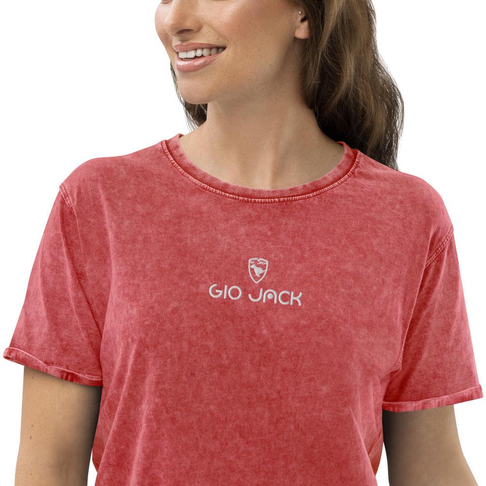 Denim T-Shirt Wom Logs 1 W F GIO JACK