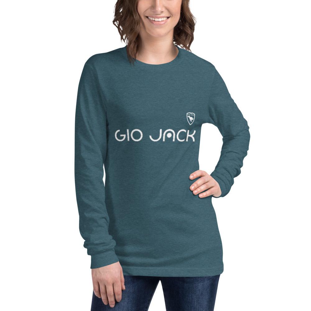 Unisex Long Sleeve Tee Wom Logs W F GIO JACK