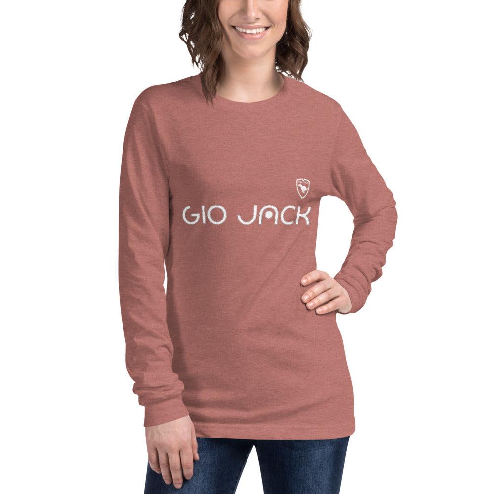 Unisex Long Sleeve Tee Wom Logs W F GIO JACK