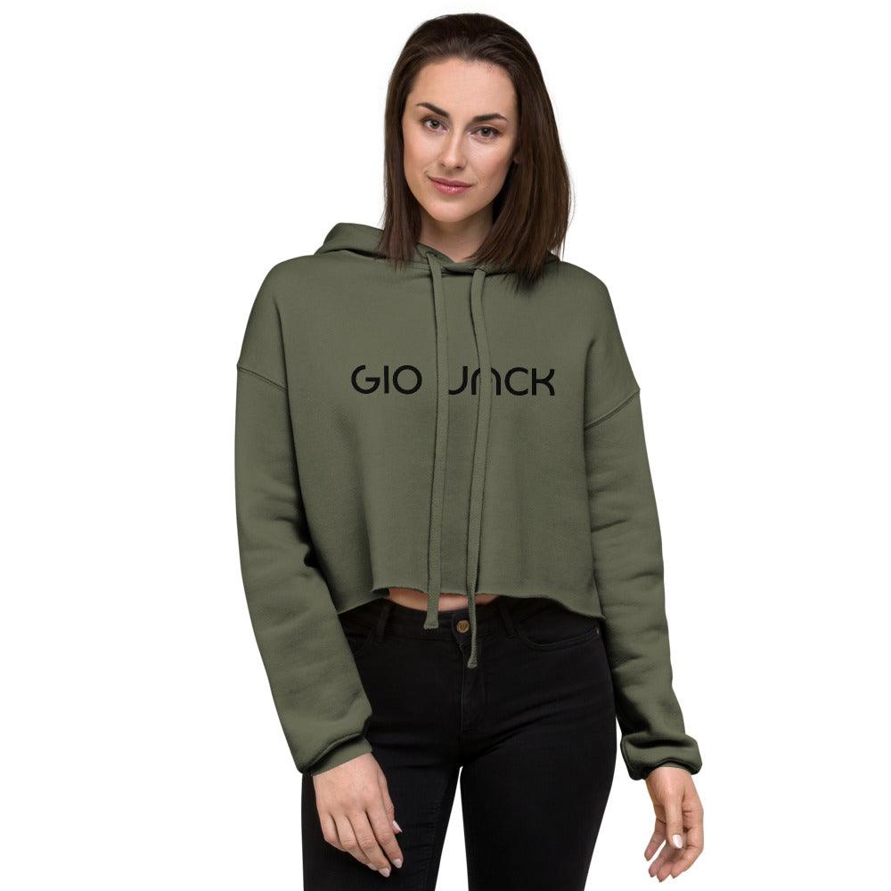Crop Hoodie Wom Logs B F GIO JACK