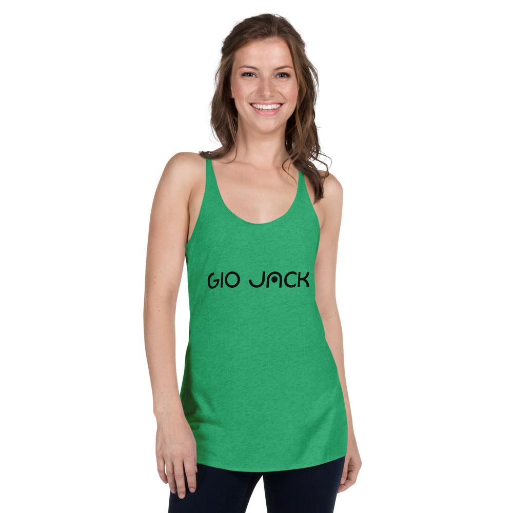 Women's Racerback Logs B F GIO JACK
