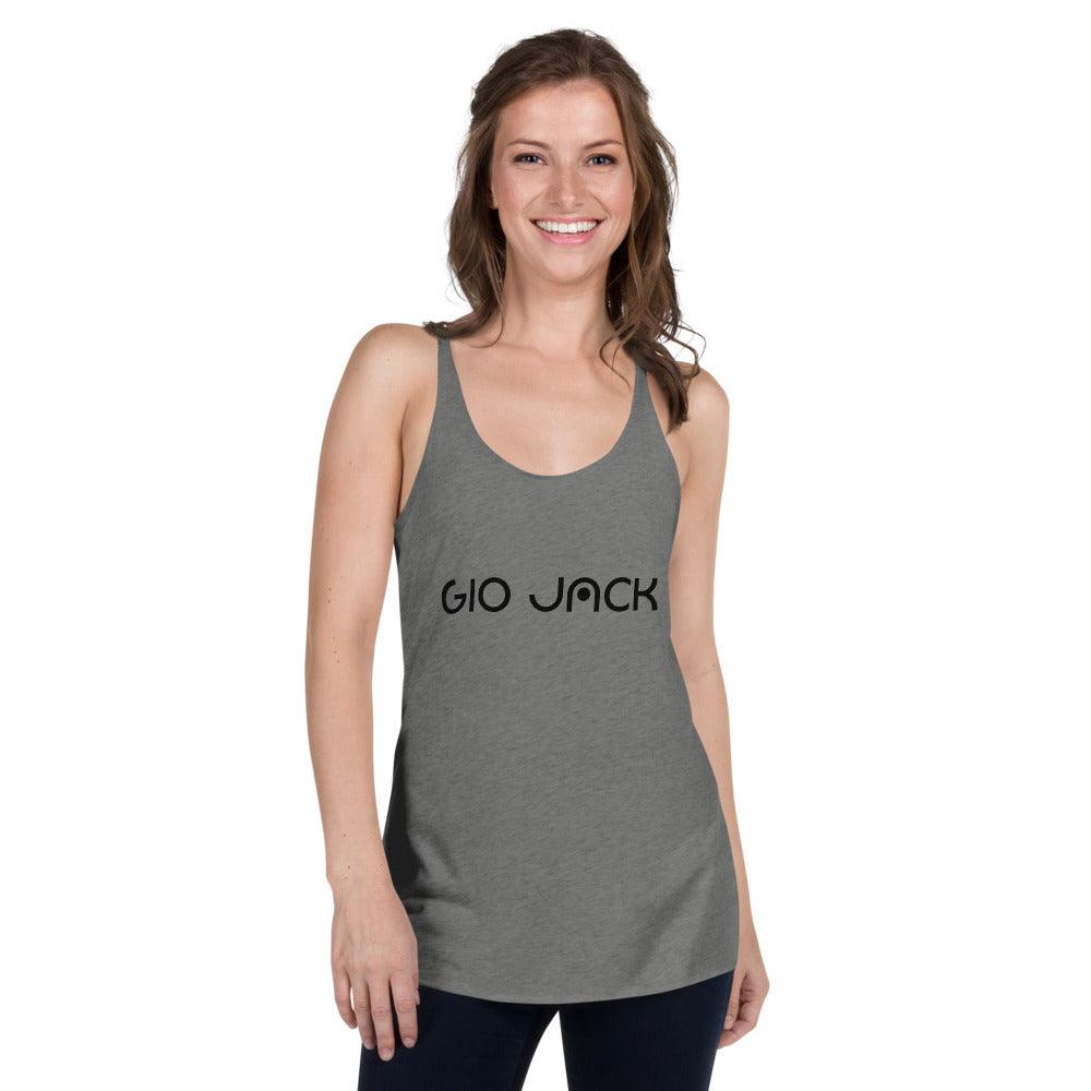 Women's Racerback Logs B F GIO JACK