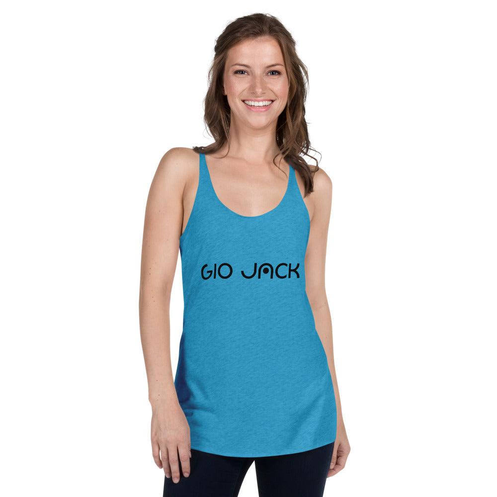 Women's Racerback Logs B F GIO JACK