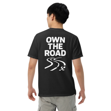 Gio Jack – T-shirt a Stampa sul Retro con Firma W - Own the Road