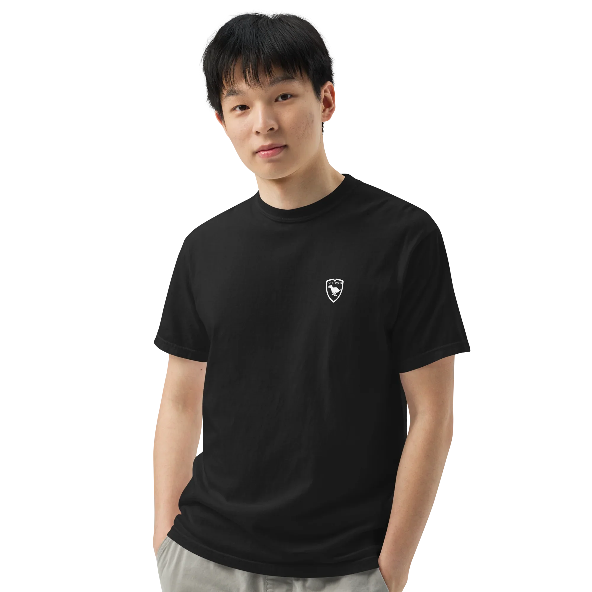 Gio Jack – T-shirt a Stampa sul Retro con Firma W - Own the Road
