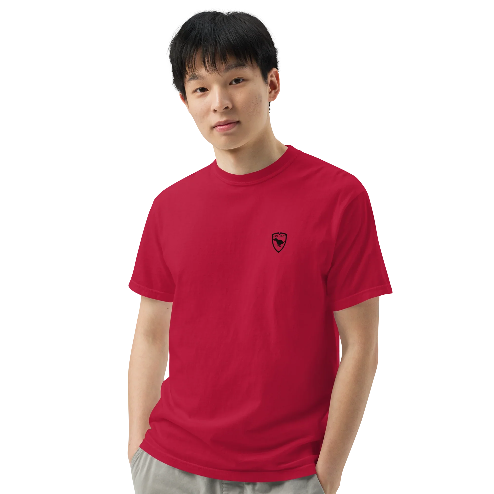 Gio Jack – T-shirt firmata con stampa sul retro B - Domina la strada