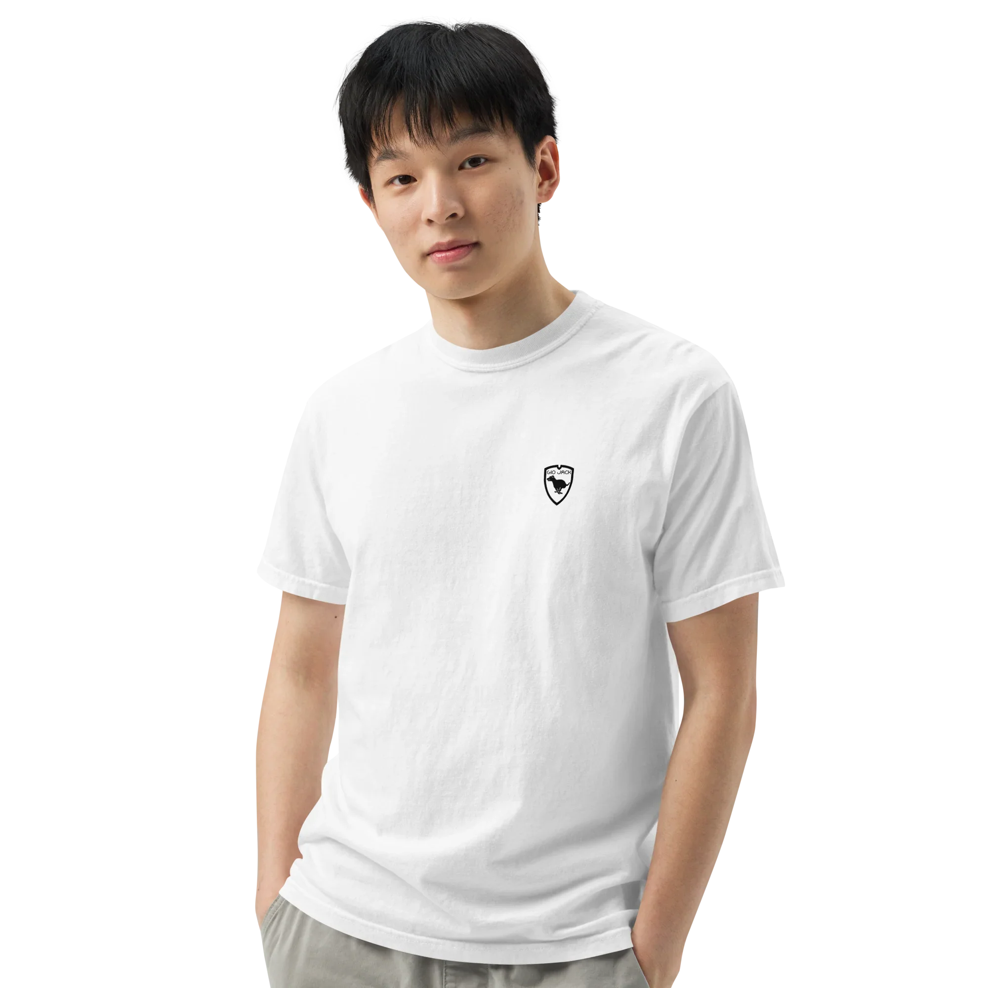 Gio Jack – T-shirt firmata con stampa sul retro B - Domina la strada