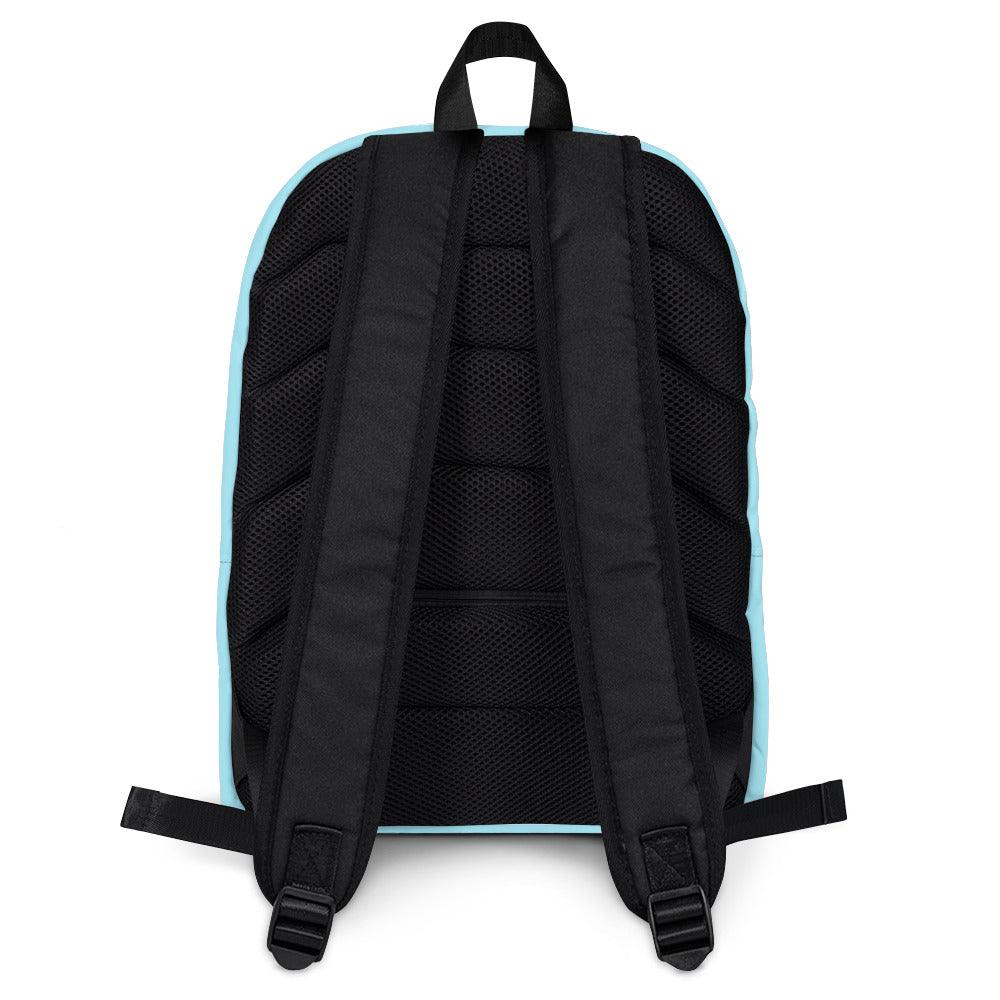 Backpack Zip Logo 1 Blizzard Blue B F GIO JACK