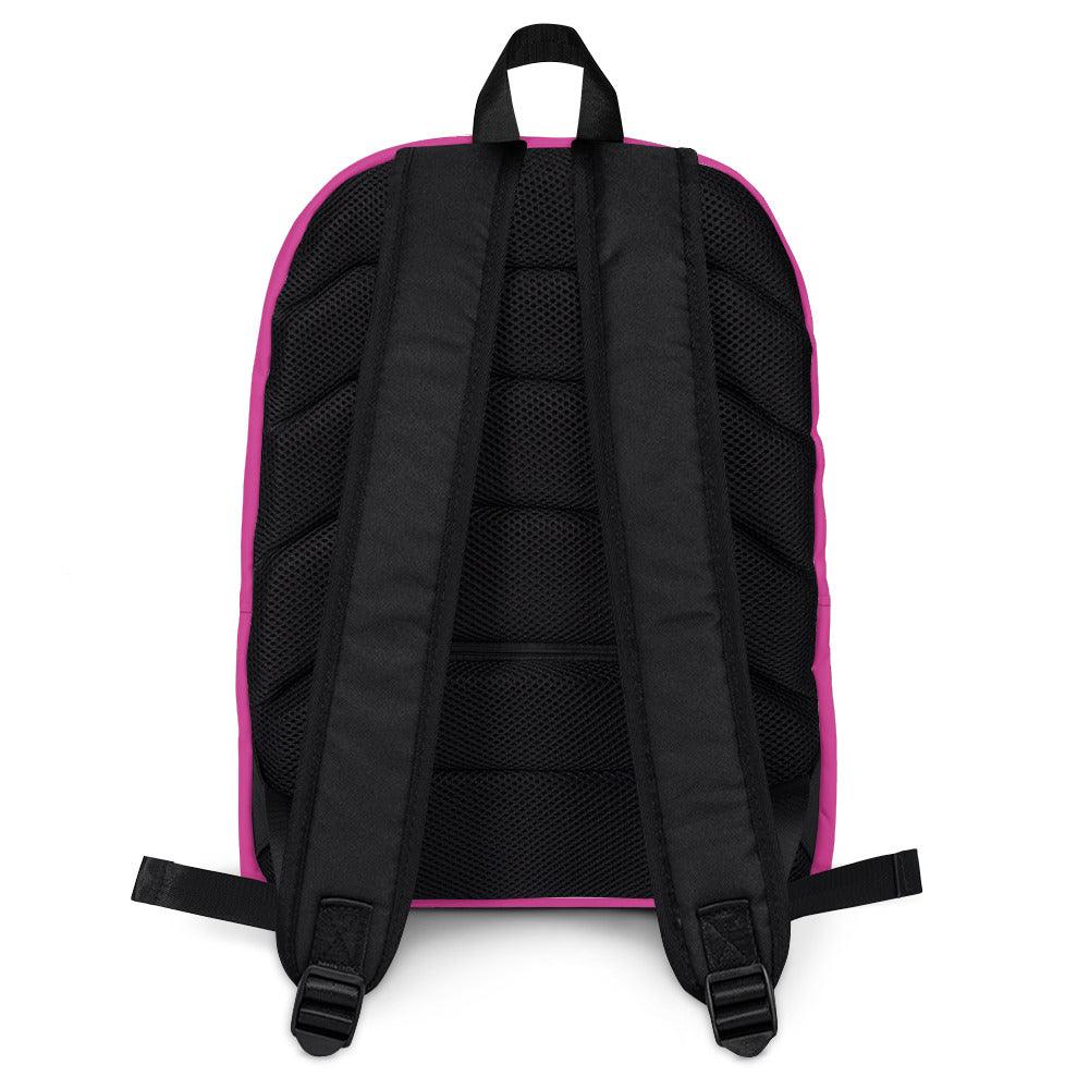 Backpack Zip Logo 1 Deep Cherry W F GIO JACK