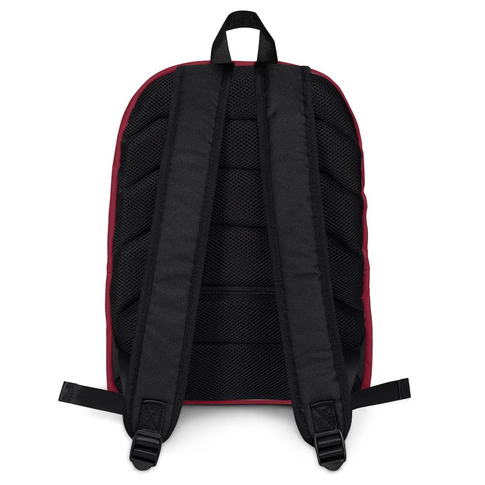 Backpack Zip Logo 1 Bordeaux W F GIO JACK