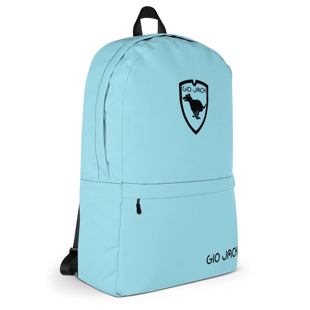 Backpack Zip Logo 1 Blizzard Blue B F GIO JACK