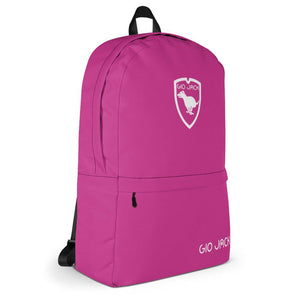 Backpack Zip Logo 1 Deep Cherry W F GIO JACK