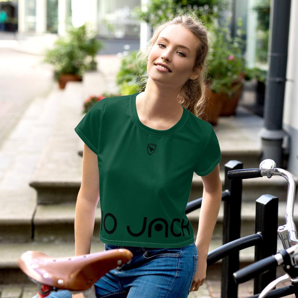 Crop Tee Logs 2 British Racing Green B FR GIO JACK
