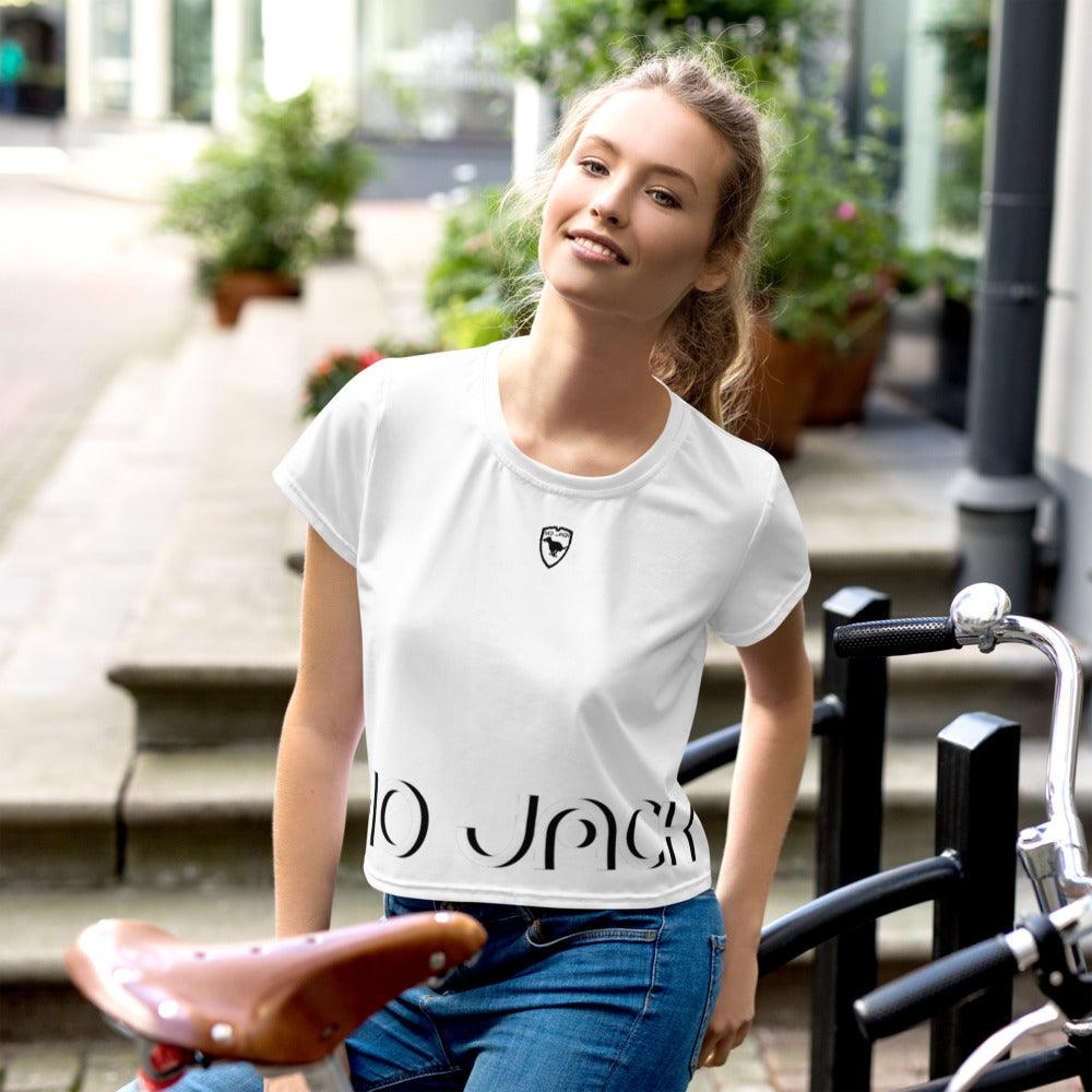 Crop Tee Double Logs 2 B FR GIO JACK