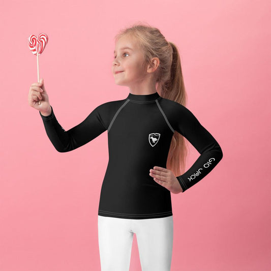 Kids Rash Guard Logo 1 W FSLR GIO JACK