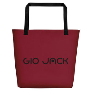 Beach Bag Logs Bordeaux B FRI GIO JACK