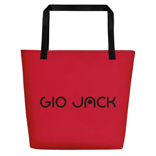 Beach Bag Logs Red B FRI GIO JACK