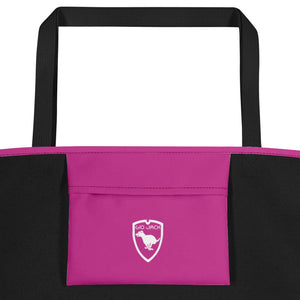 Beach Bag Logs Purple W FRI GIO JACK