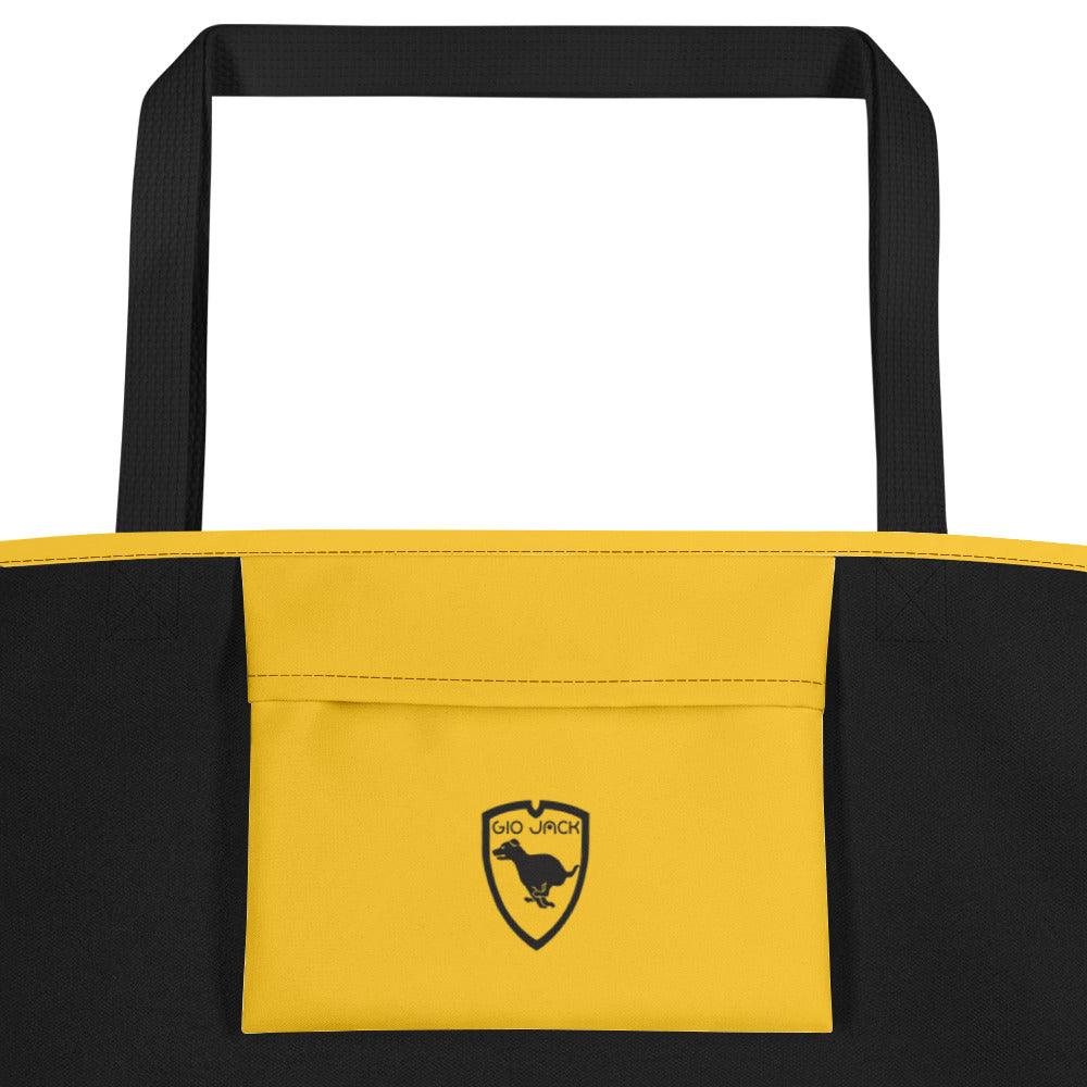 Beach Bag Logs Yellow B FRI GIO JACK