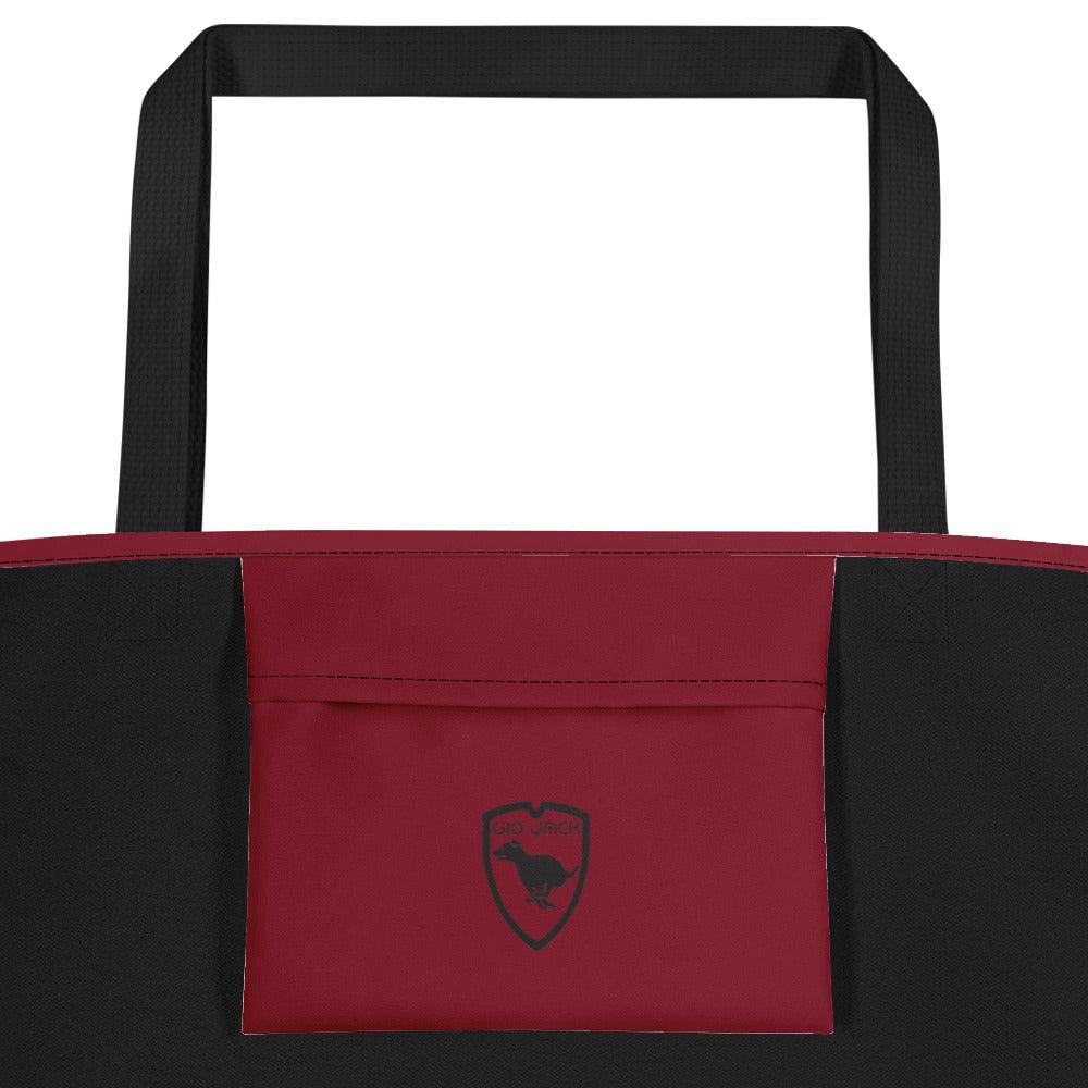 Beach Bag Logs Bordeaux B FRI GIO JACK