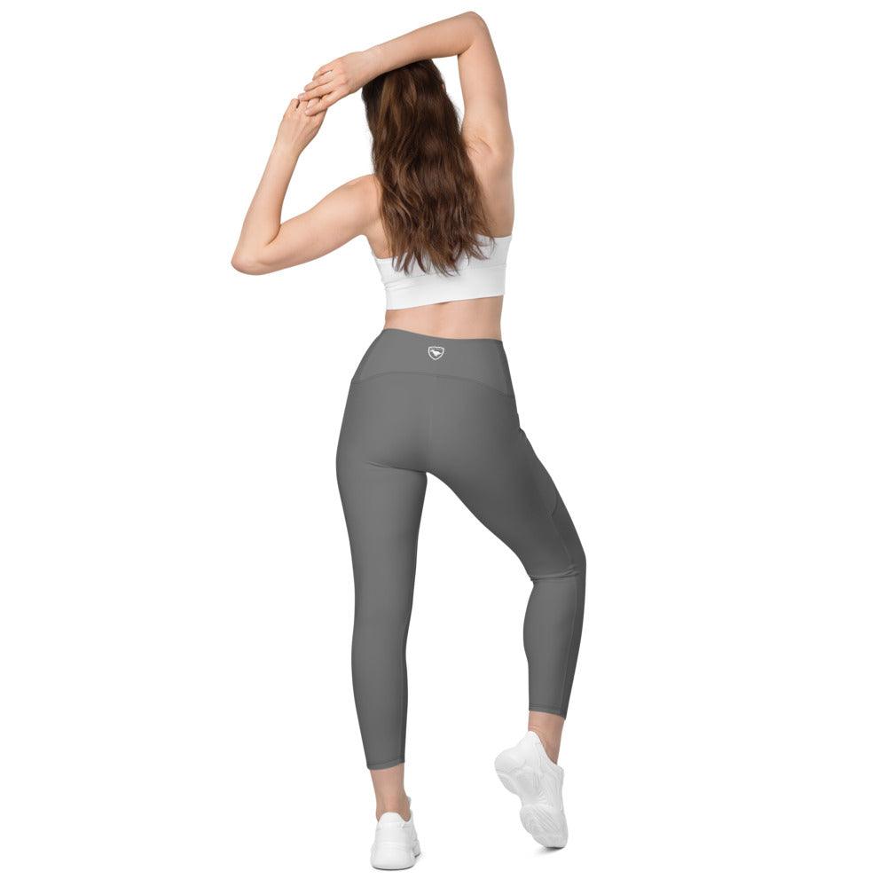 Leggins with pockets Logs 1 Grey W FR GIO JACK