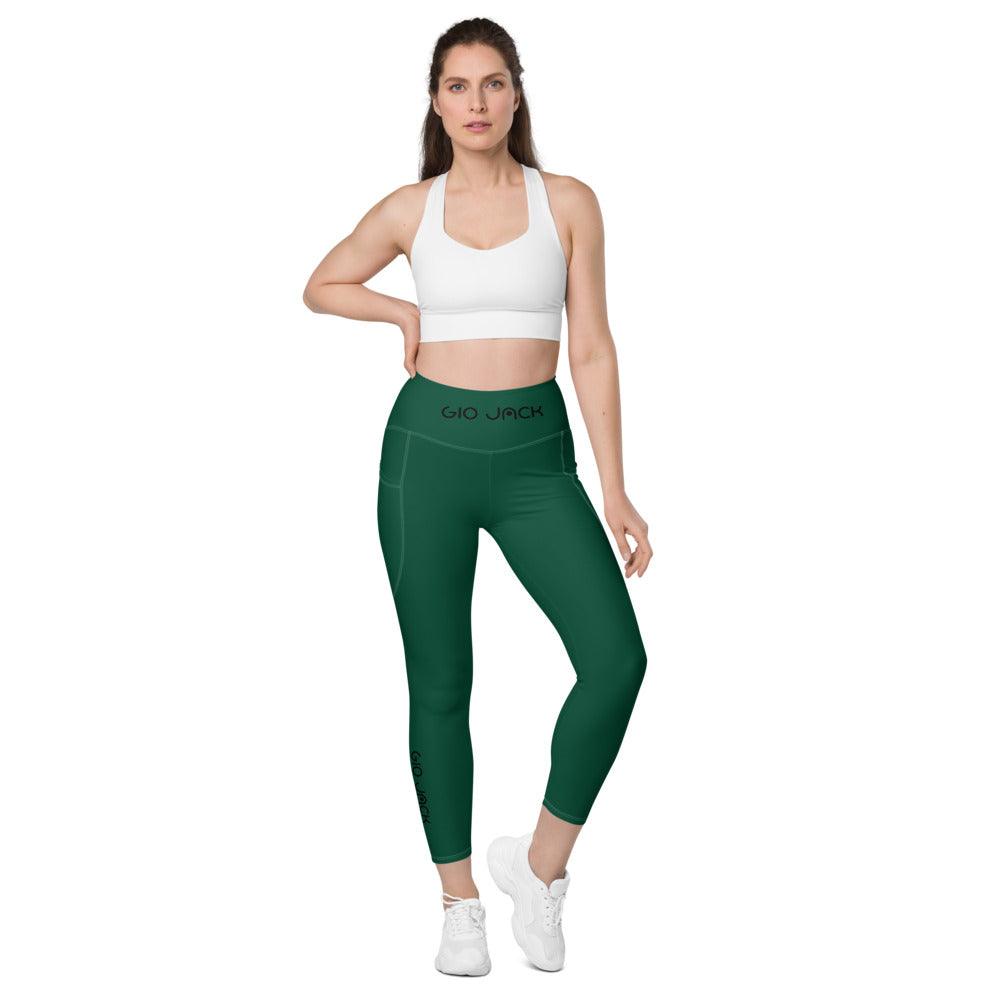 Leggins with pockets Logs 1 British Racing Green B FR GIO JACK