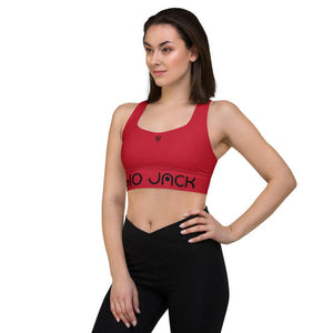 Longline Sports bra Logs 1 Red B FR GIO JACK