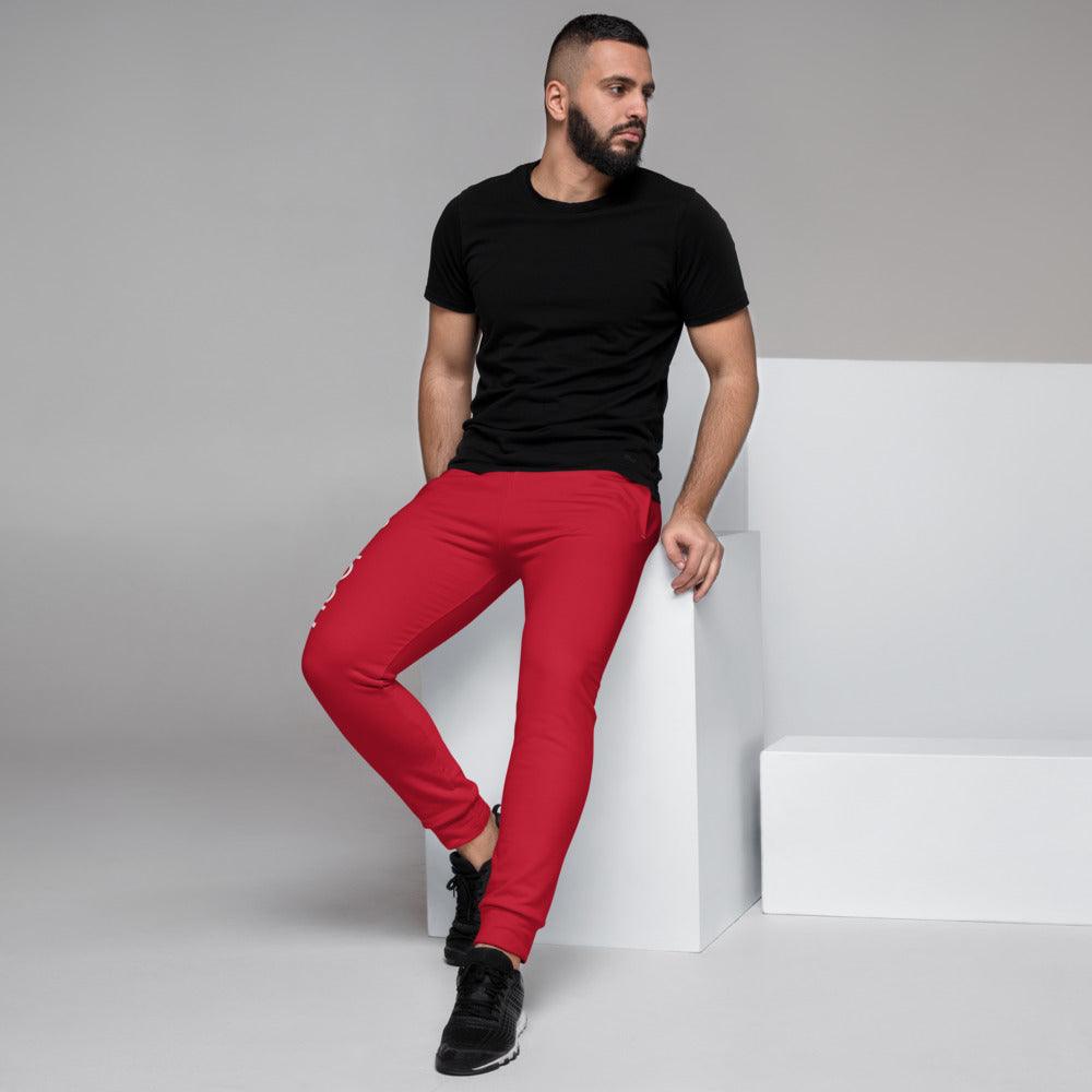 Men's Joggers Logs Red W S GIO JACK