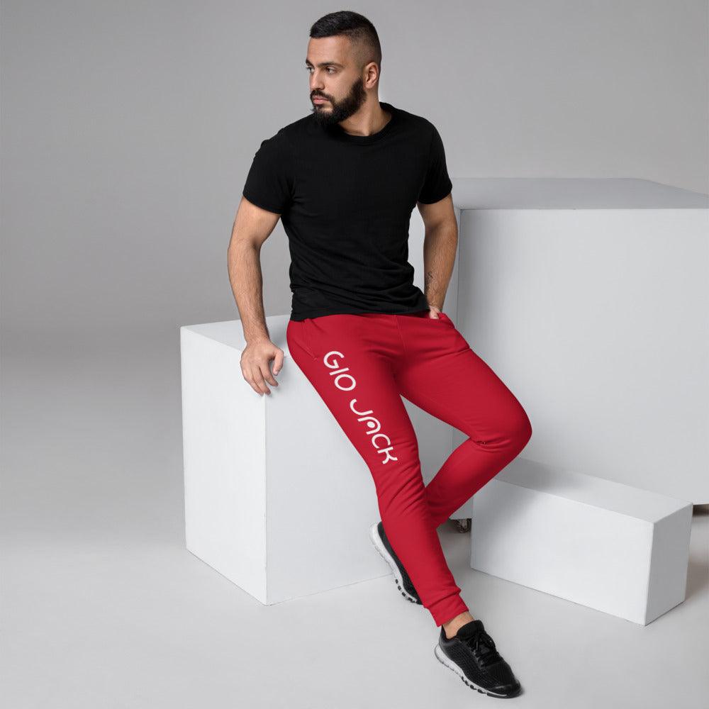 Men's Joggers Logs Red W S GIO JACK