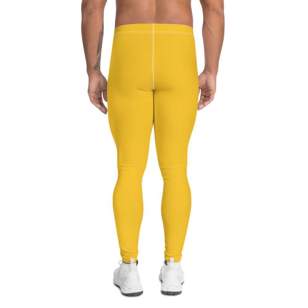 Men's Leggins Logs 1 Yellow B GIO JACK