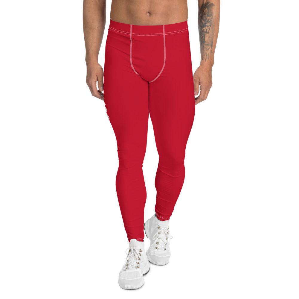 Men's Leggins Logs 1 Red W GIO JACK