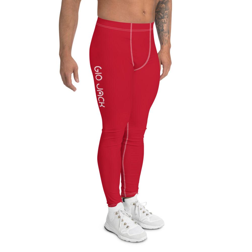Men's Leggins Logs 1 Red W GIO JACK
